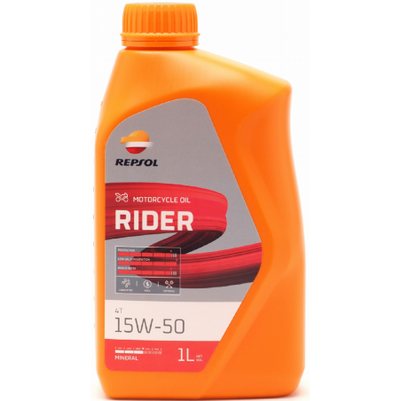 OLIO MOTORE RIDER 4T 15W-50