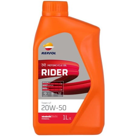 OLIO MOTORE RIDER 4T 20W-50